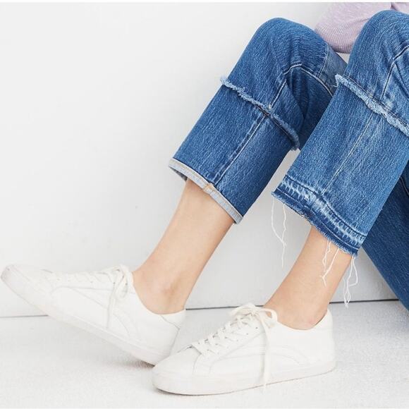 MADEWELL SIDEWALK CLOUDLIFT LOW TOP LEATHER LOW TOP SNEAKERS W 10M MEN 8.5 - Picture 1 of 8